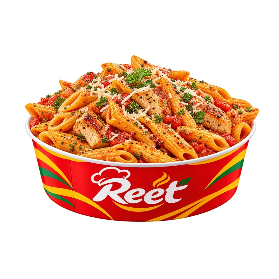 Reet chicken penne pasta